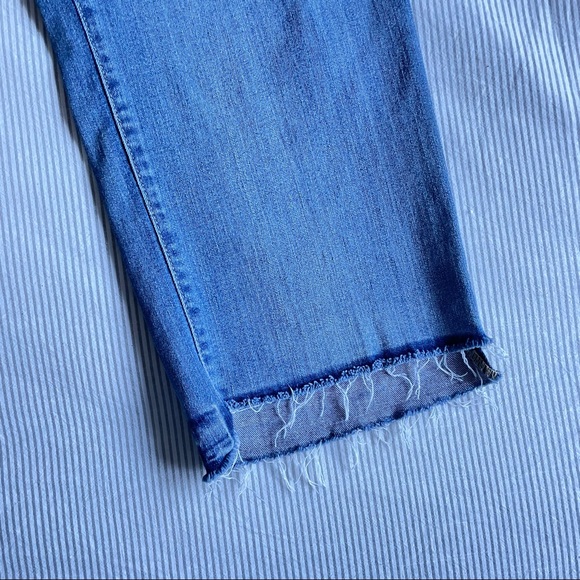 Ralph Lauren Plus raw hem jeans cropped - Picture 4 of 5